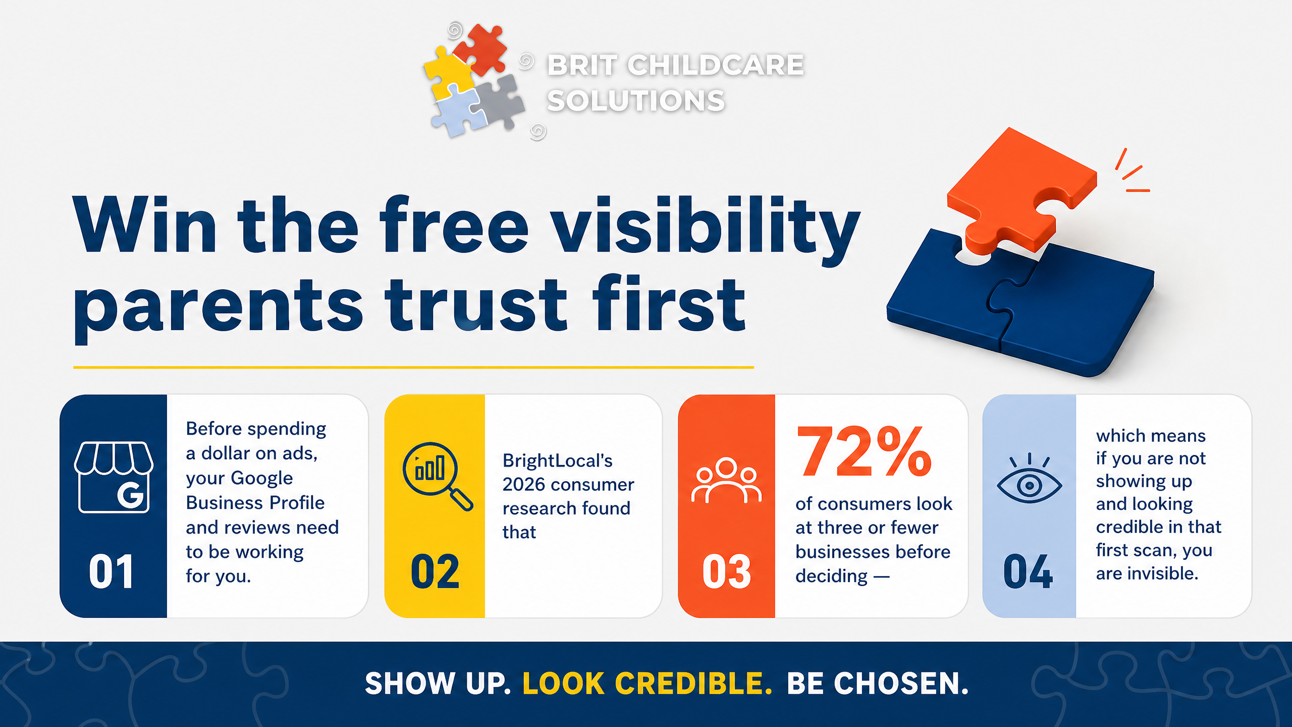 Win the free visibility parents trust first