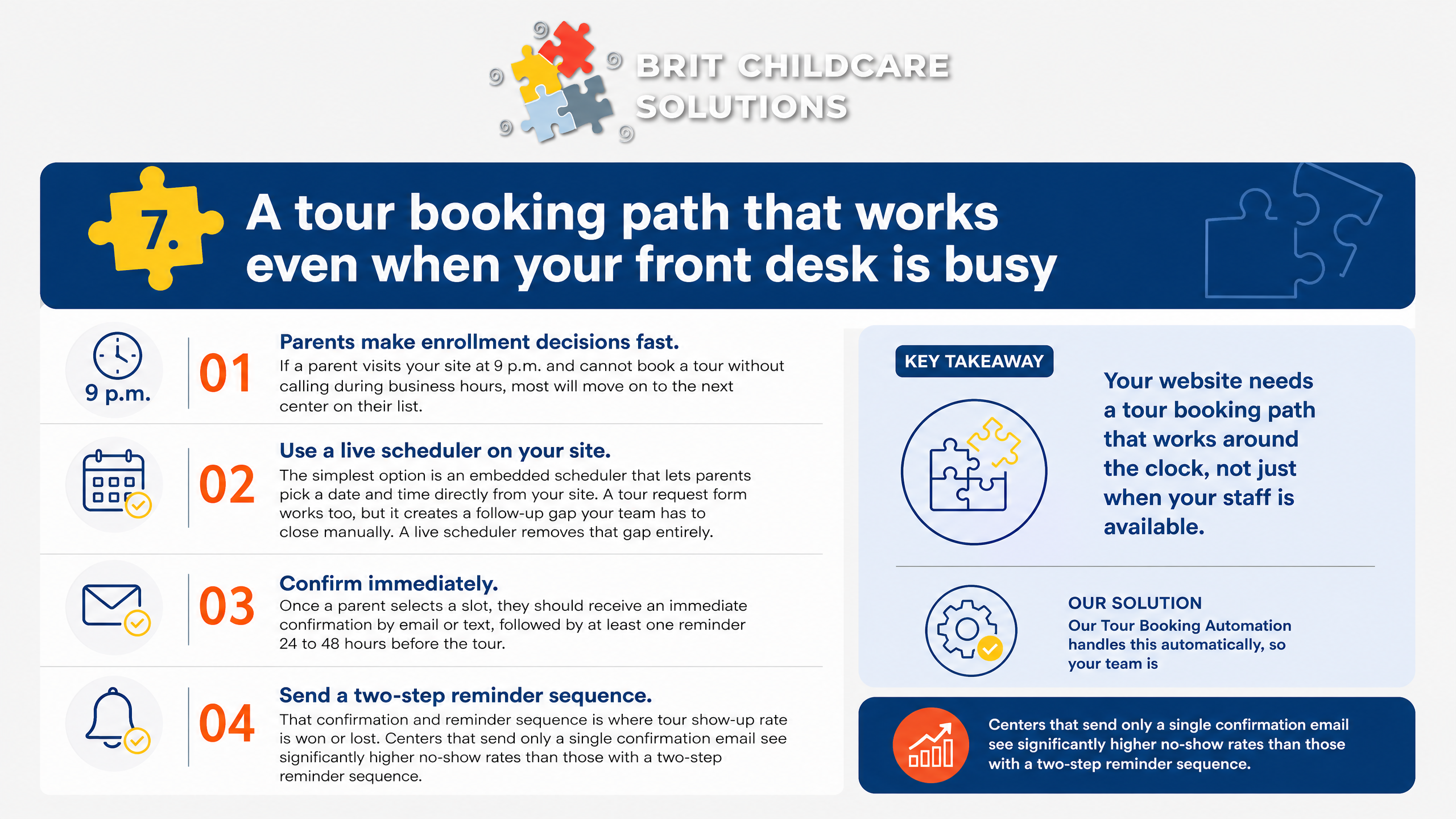 7. A tour booking path that works even when your front desk is busy