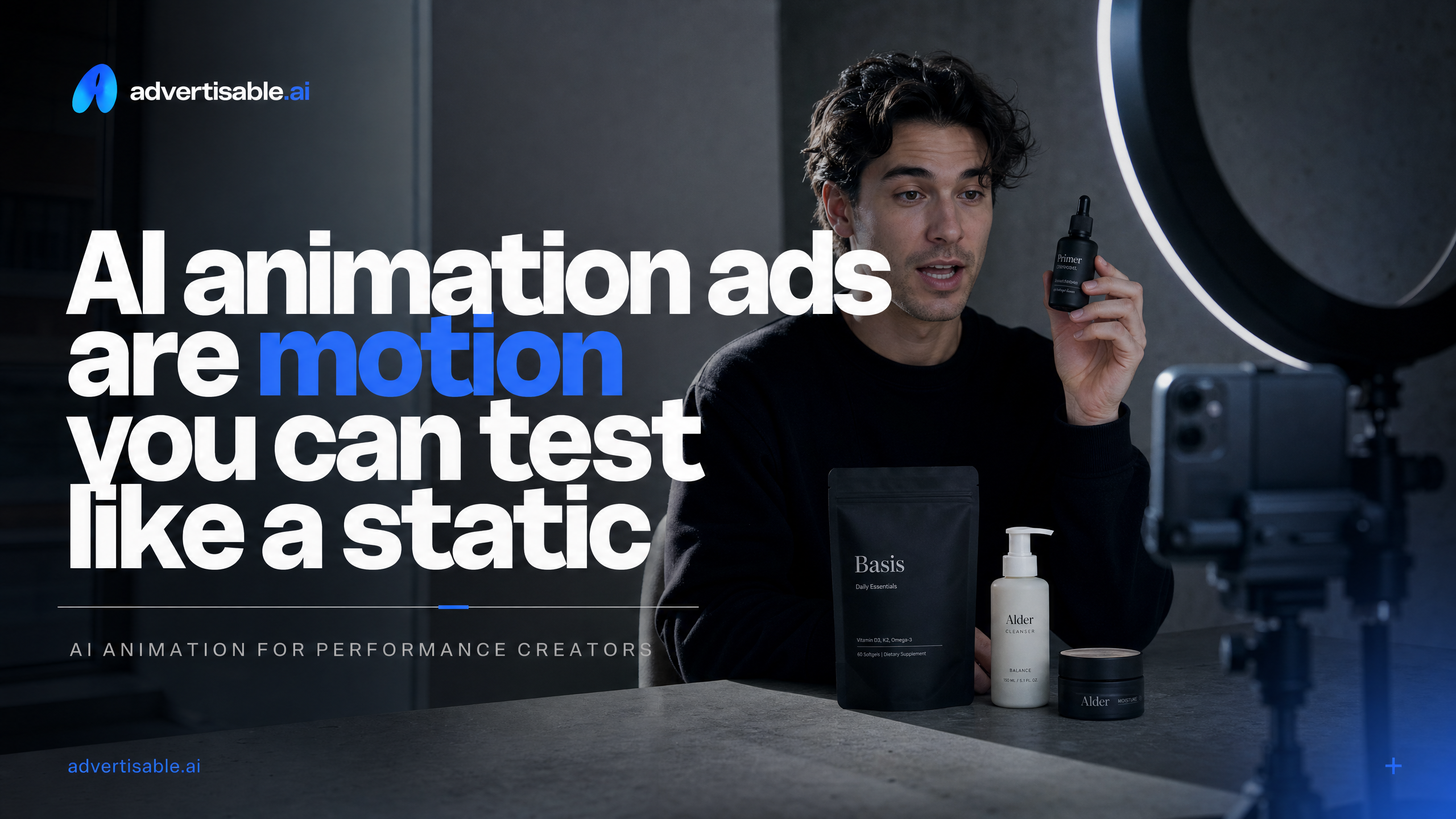 AI animation ads are motion you can test like a static