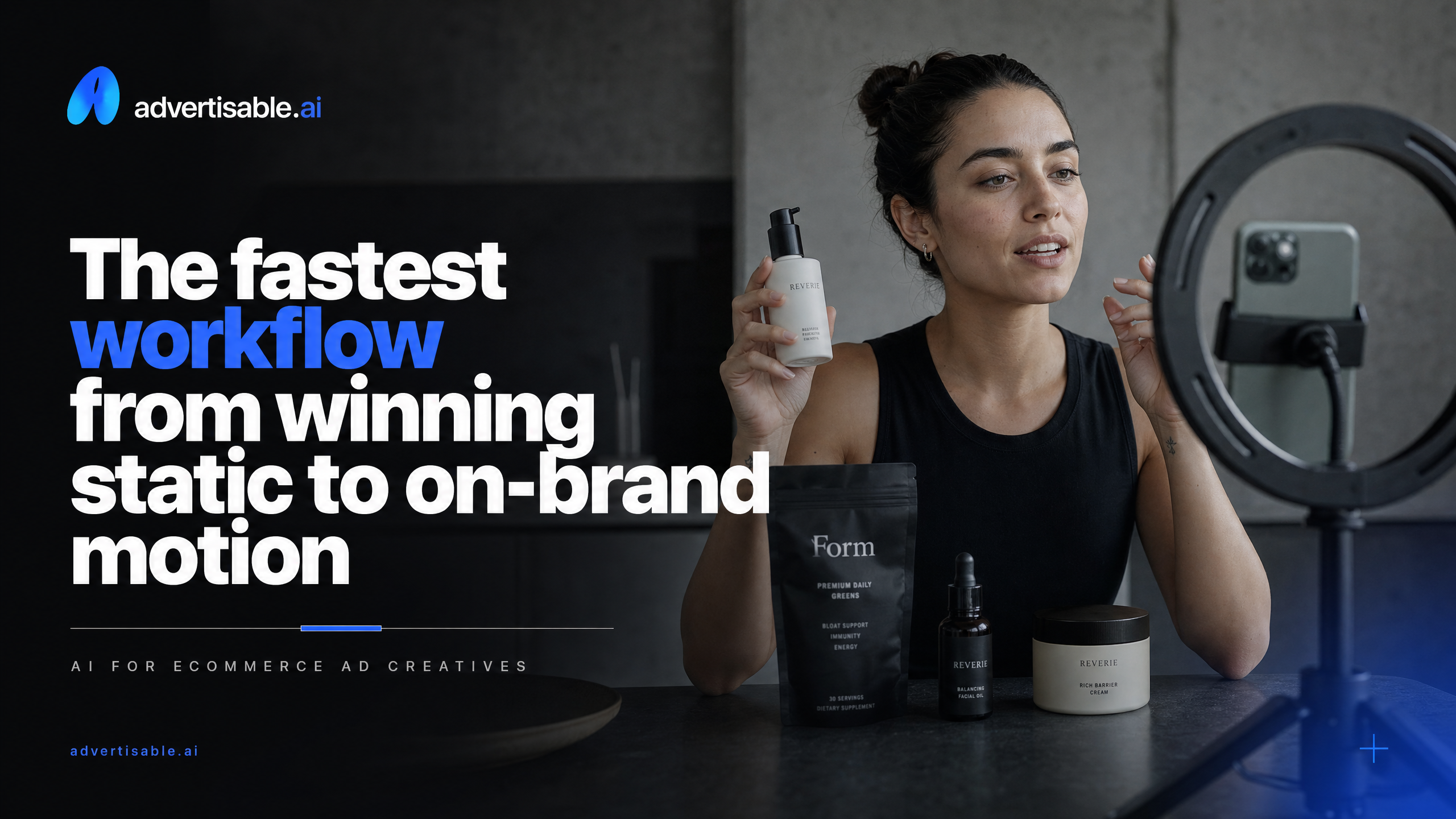 The fastest workflow from winning static to on-brand motion