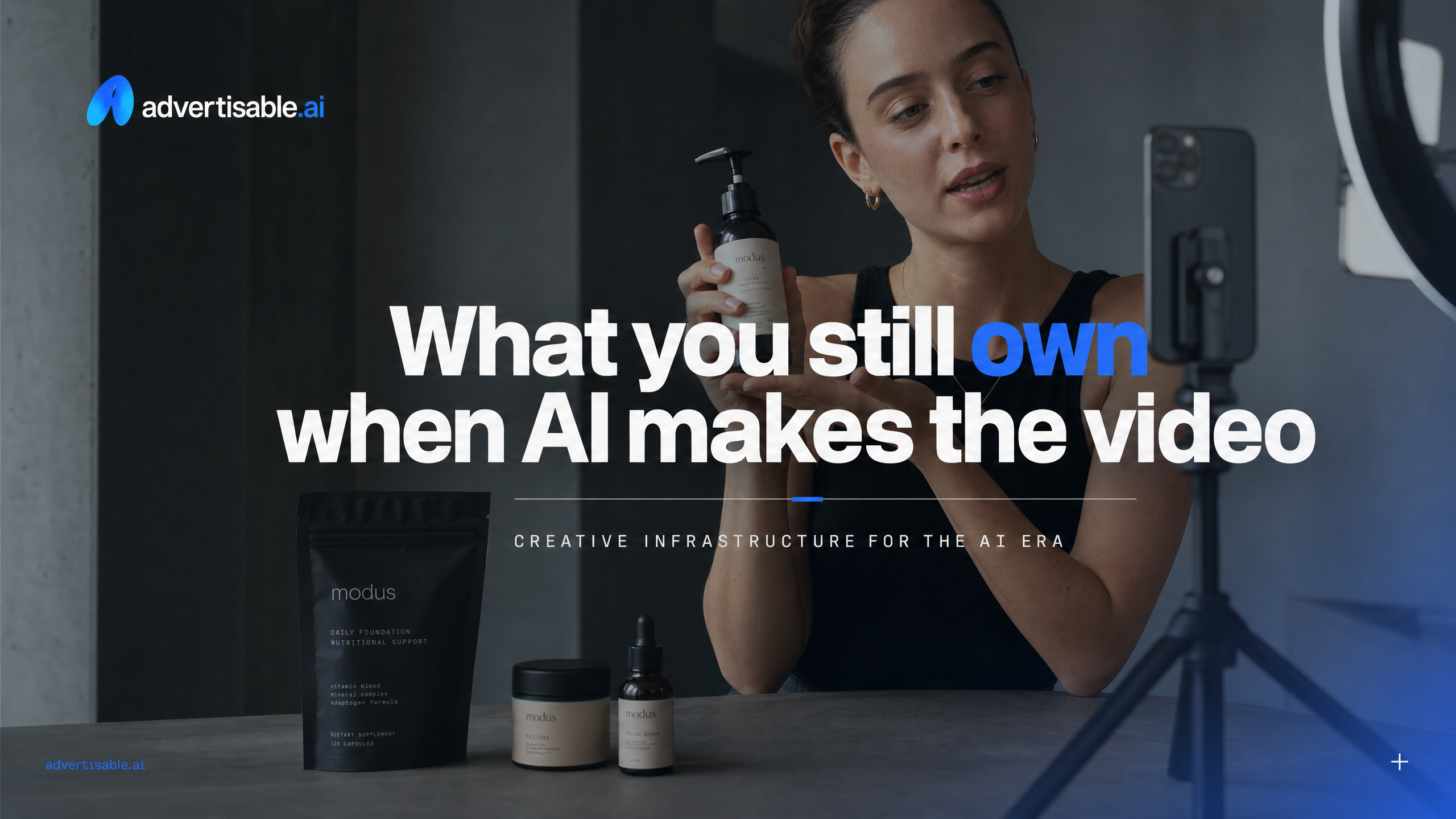 What you still own when AI makes the video
