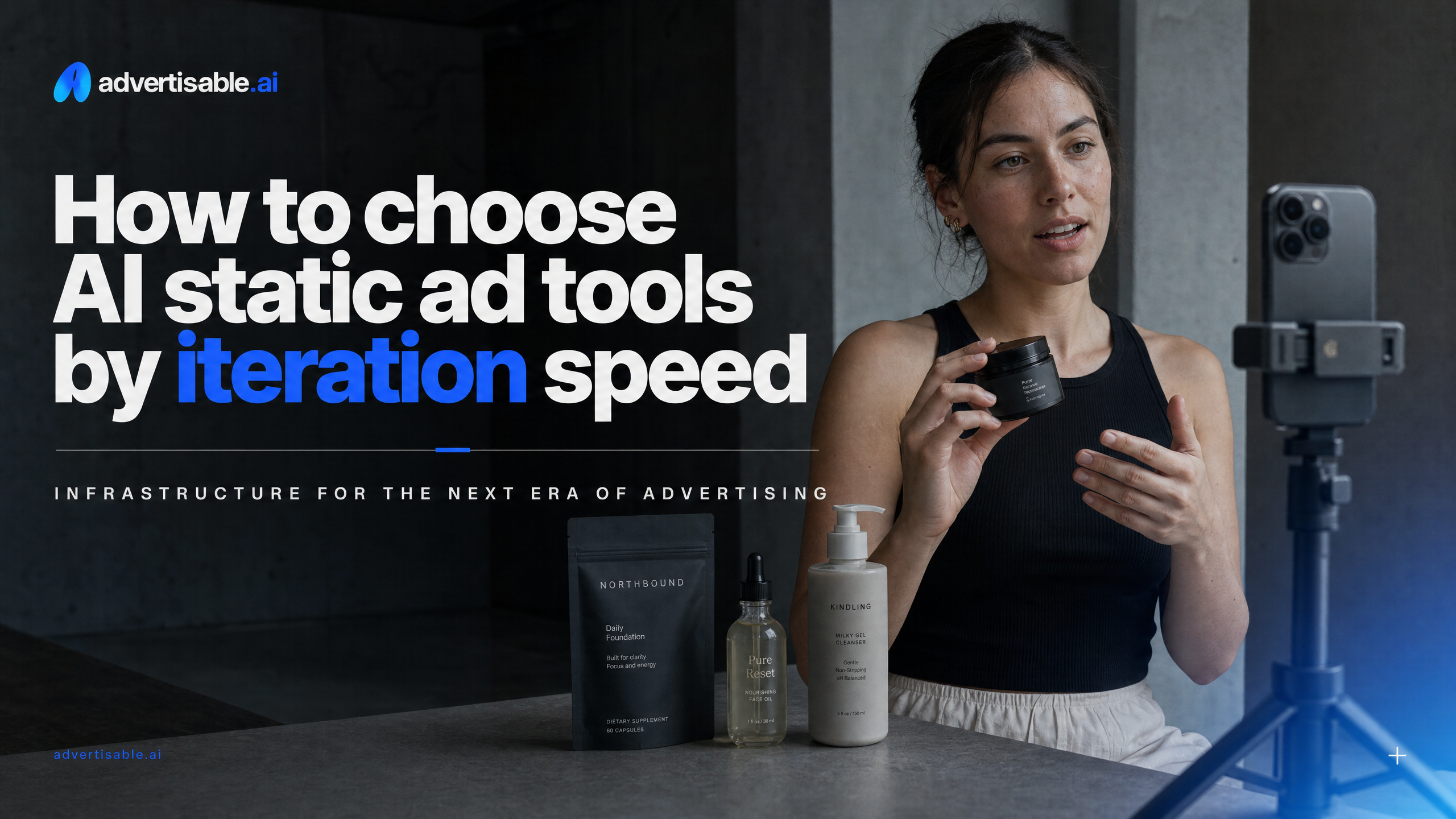 How to choose AI static ad tools by iteration speed