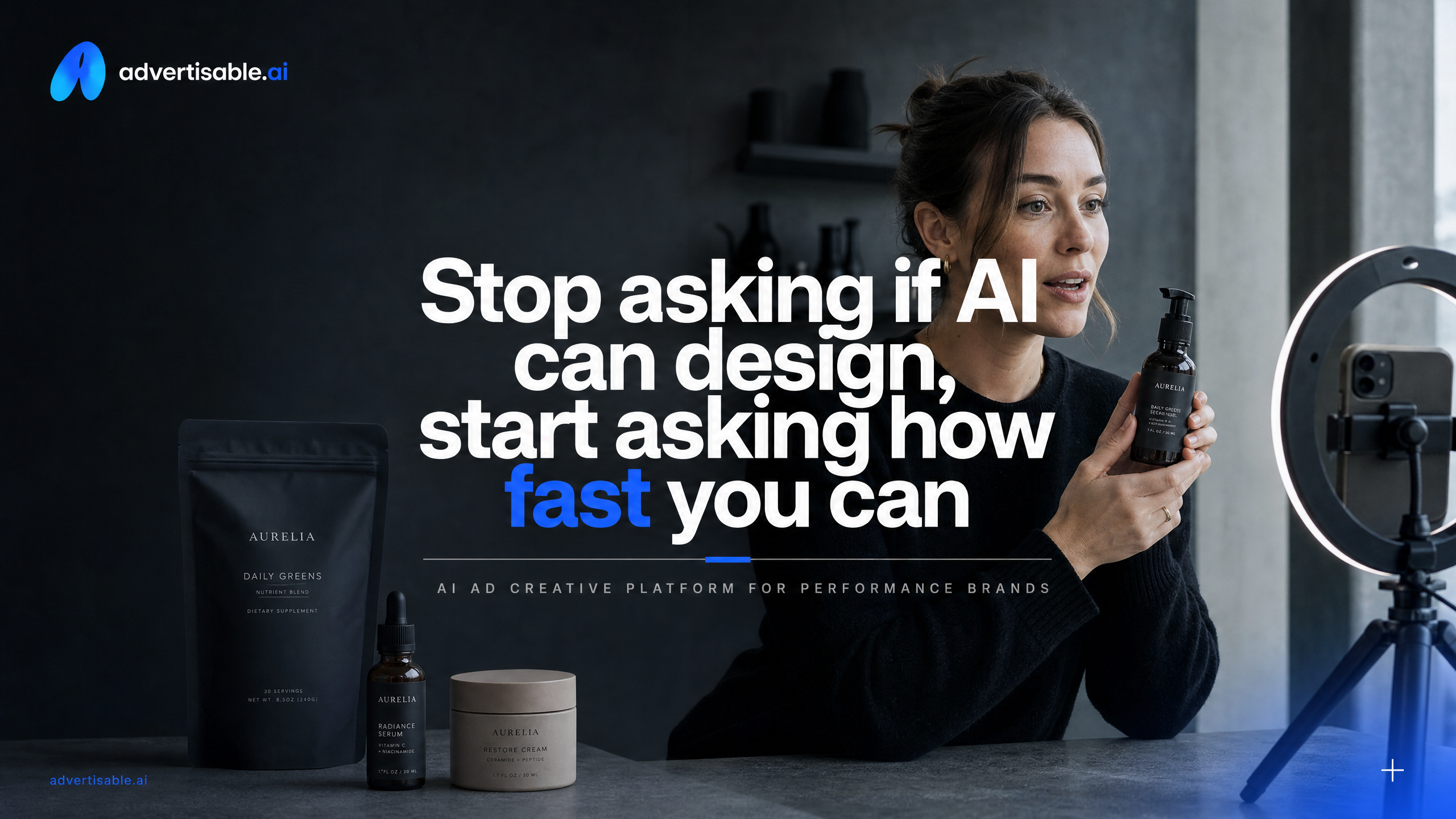 Stop asking if AI can design, start asking how fast you can test