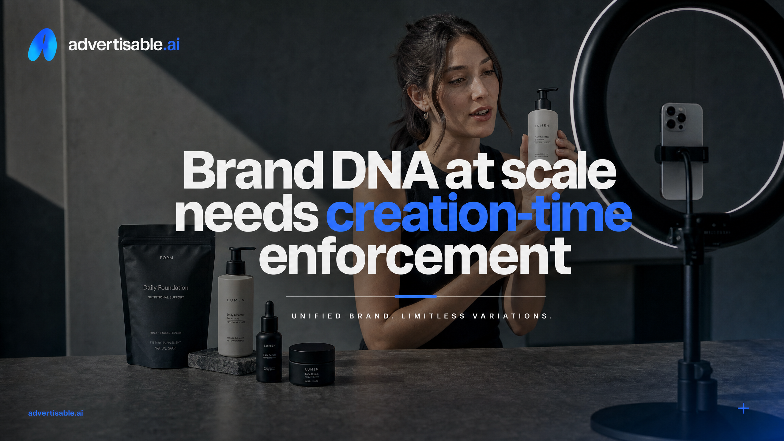 Brand DNA at scale needs creation-time enforcement