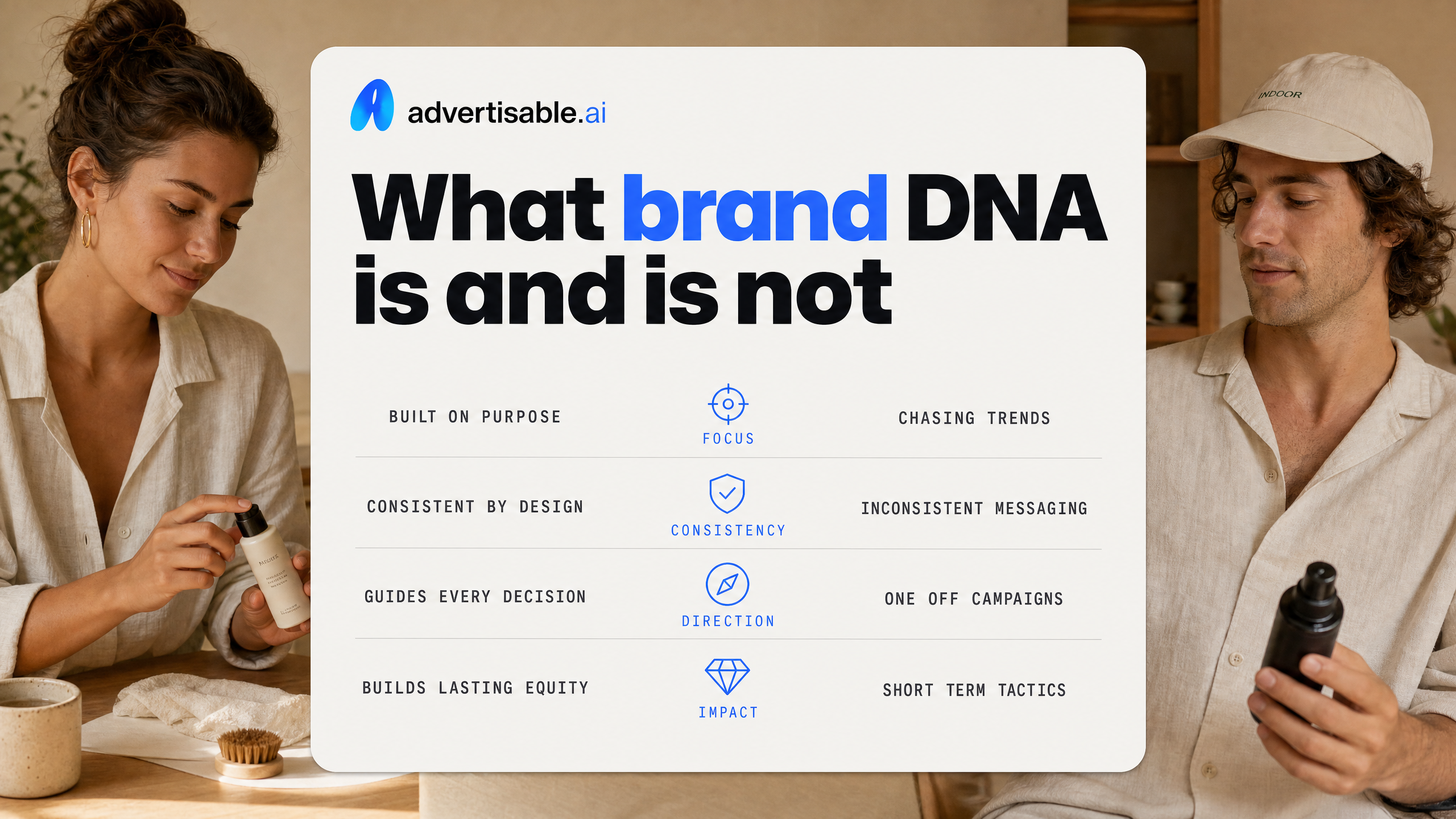 What brand DNA is and is not