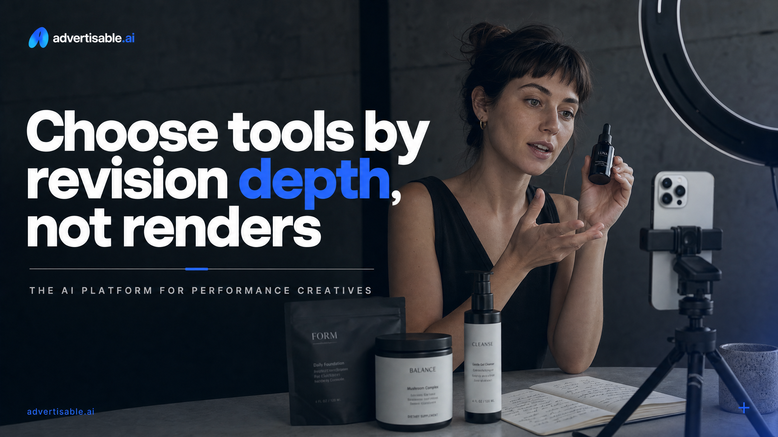 Choose tools by revision depth, not renders