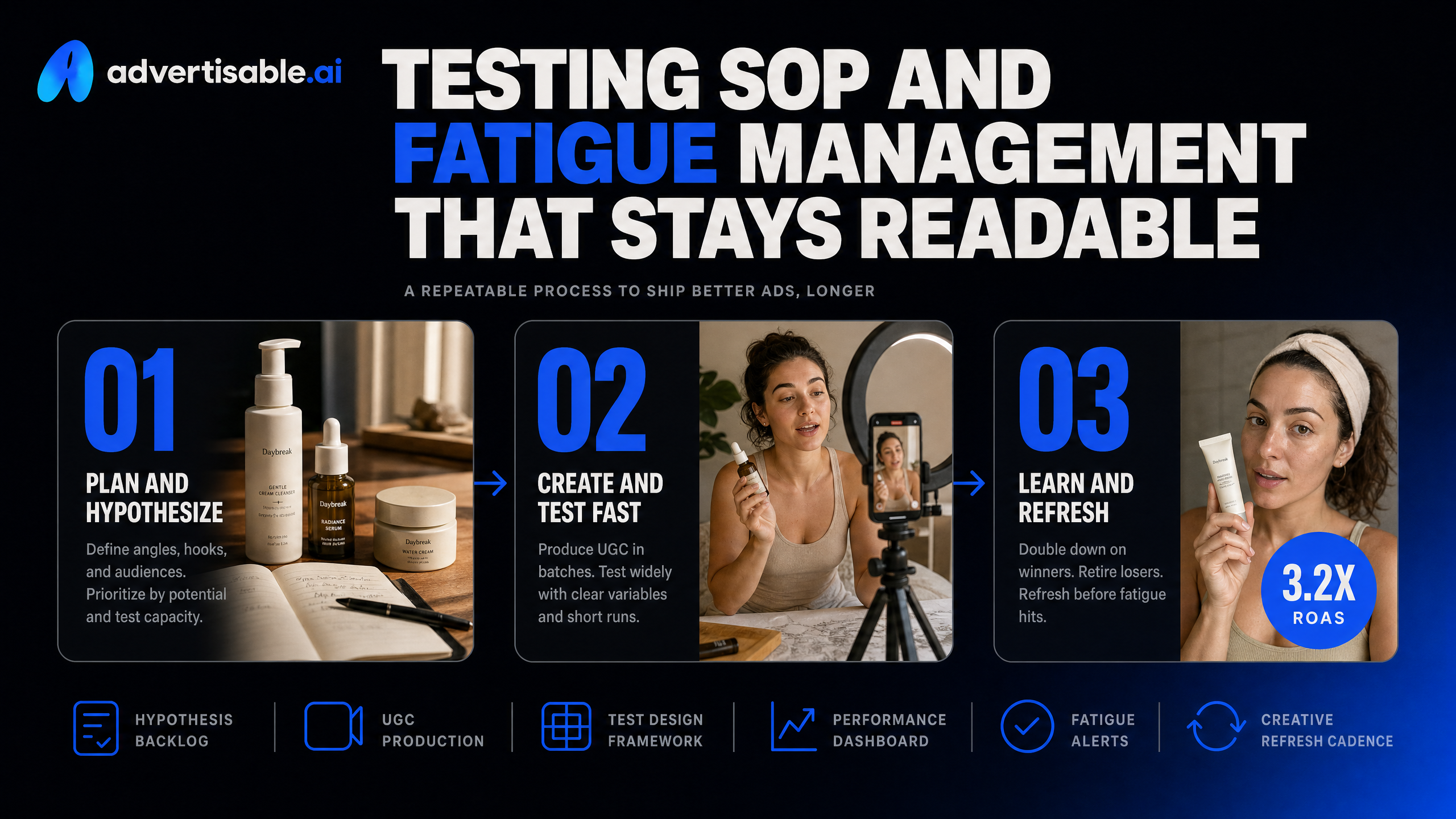 Testing SOP and fatigue management that stays readable