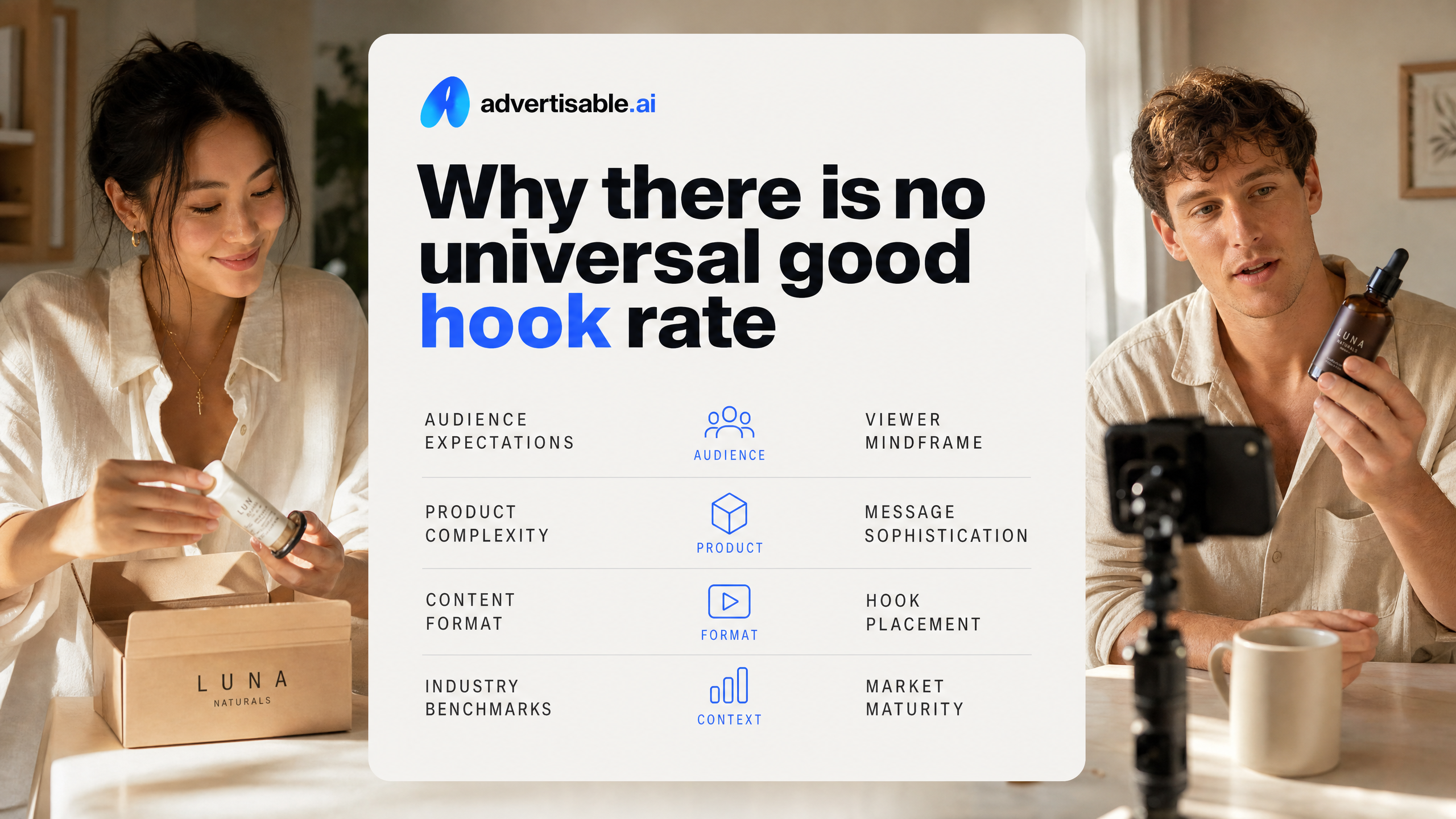 Why there is no universal good hook rate