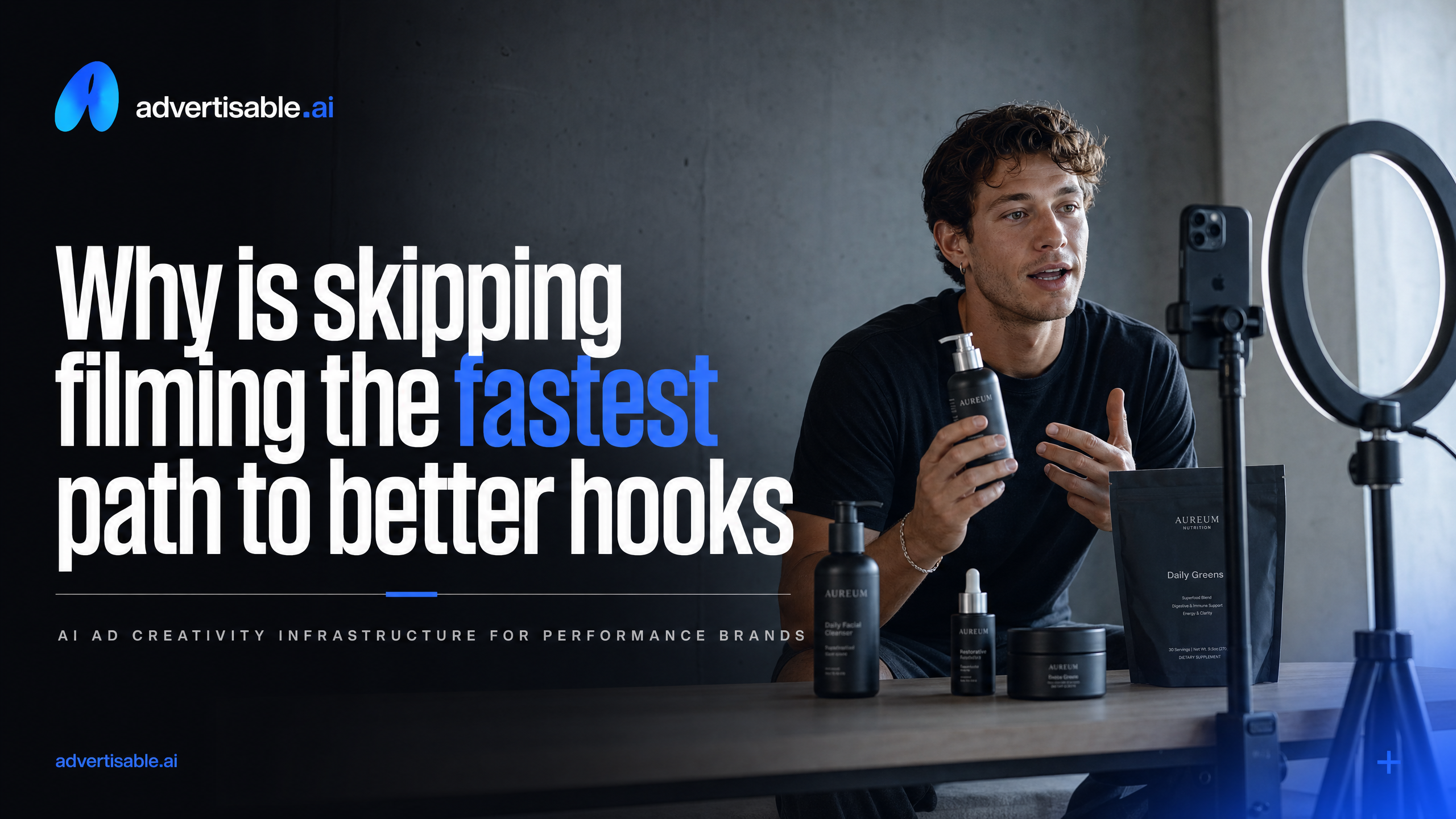 Why is skipping filming the fastest path to better hooks?