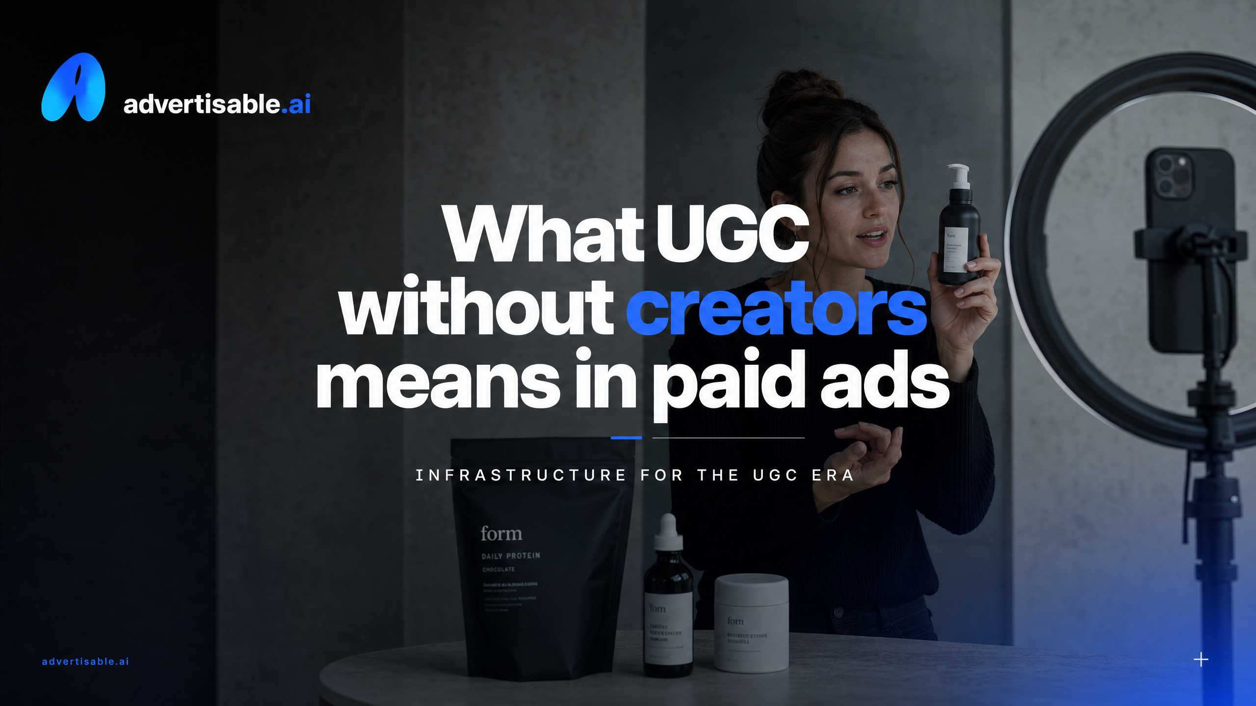 What UGC without creators means in paid ads
