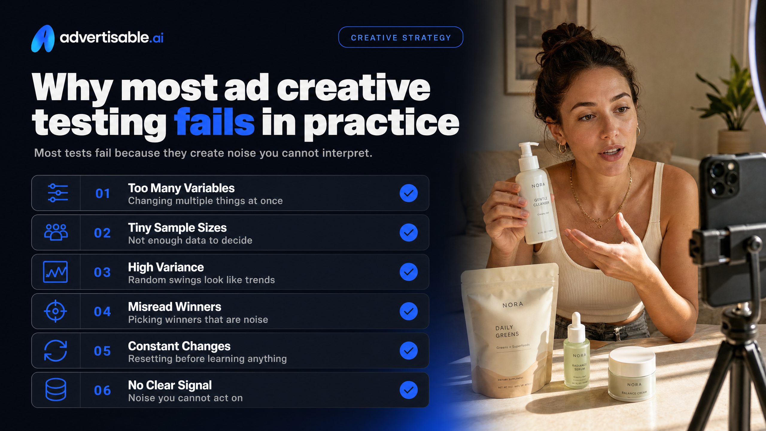 Why most ad creative testing fails in practice