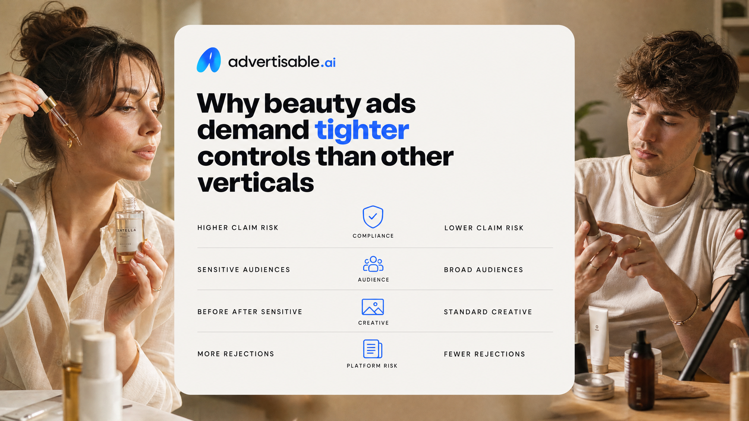 Why beauty ads demand tighter controls than other verticals
