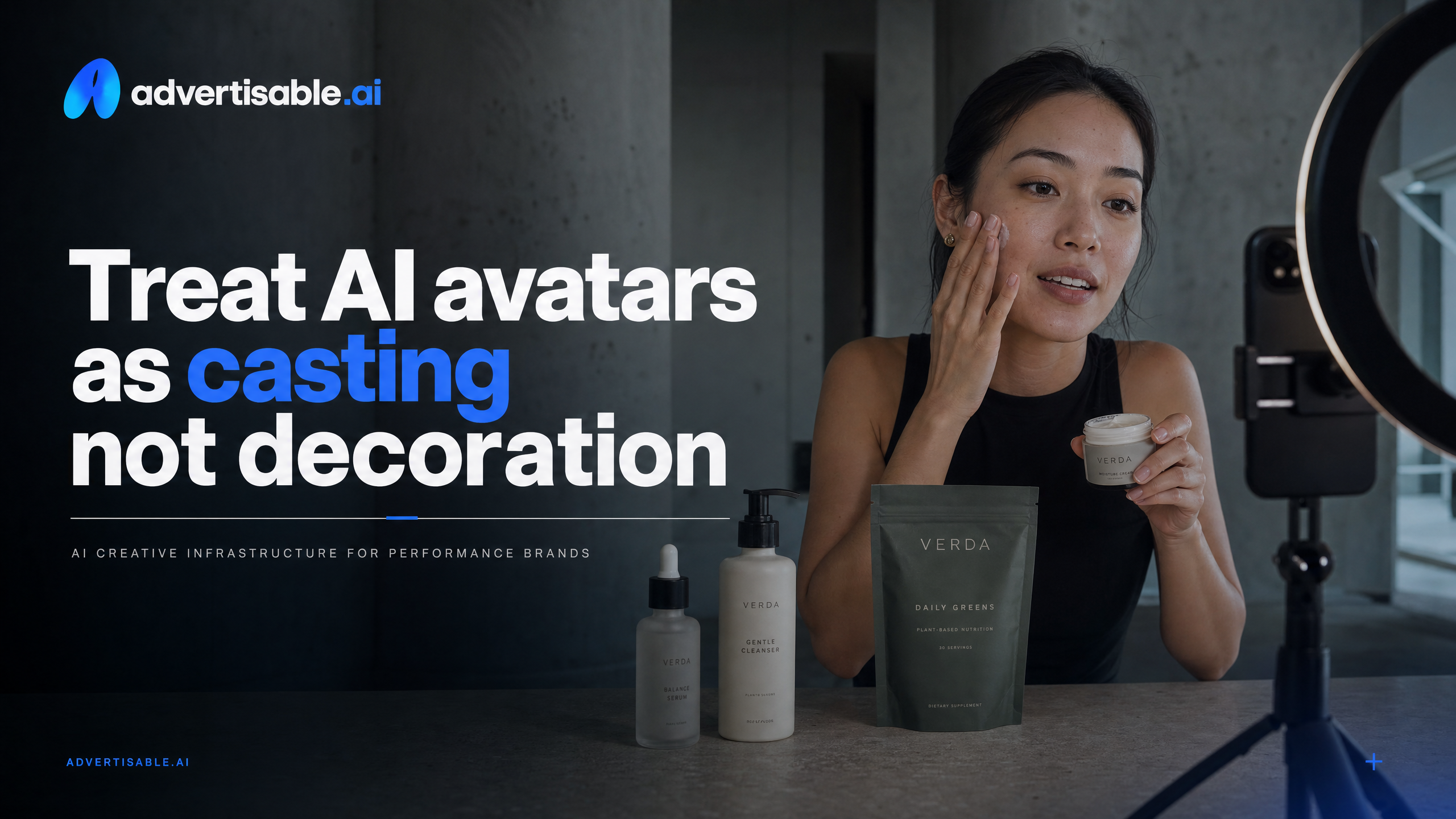 Treat AI avatars as casting, not decoration
