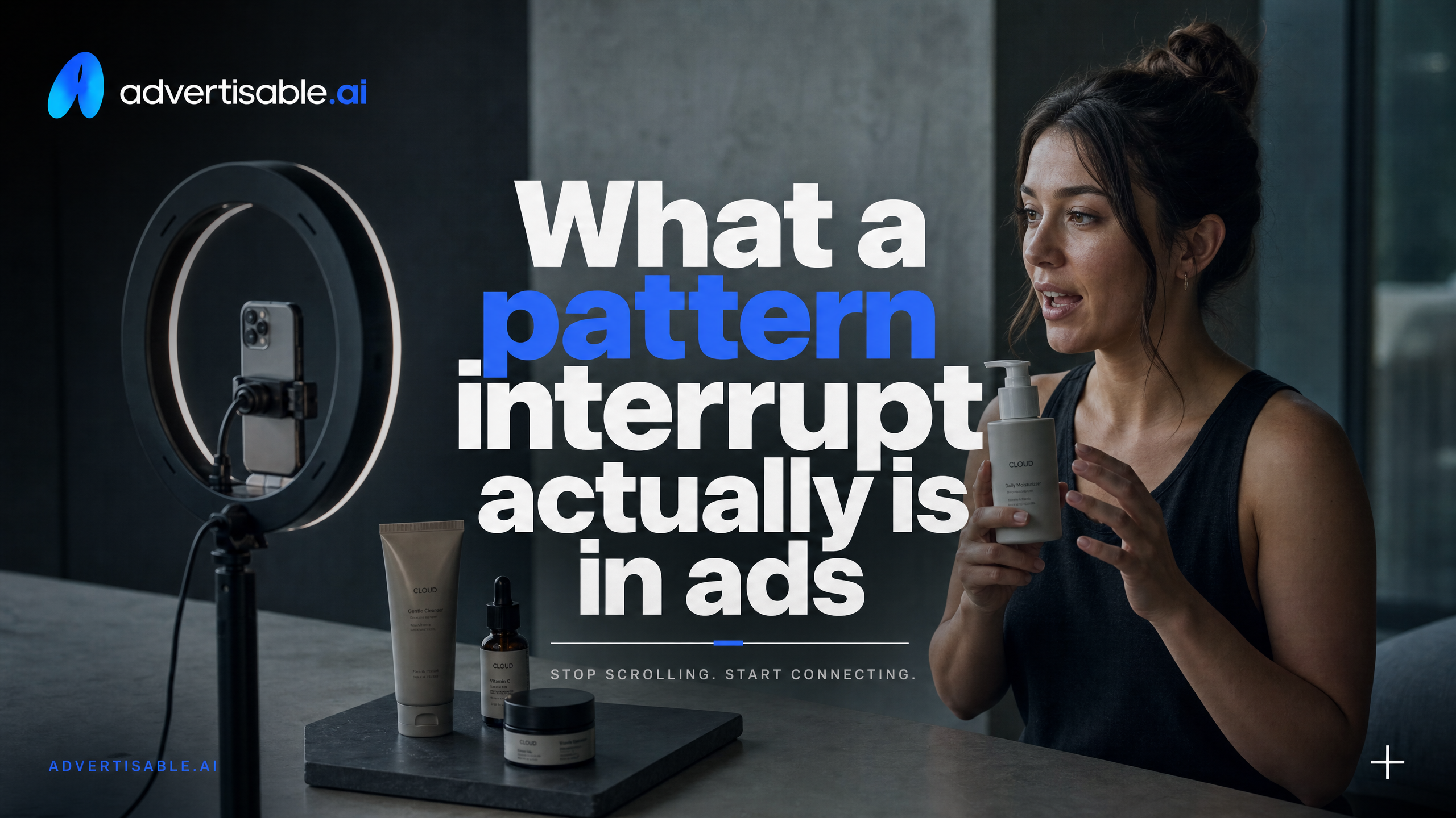 What a pattern interrupt actually is in ads