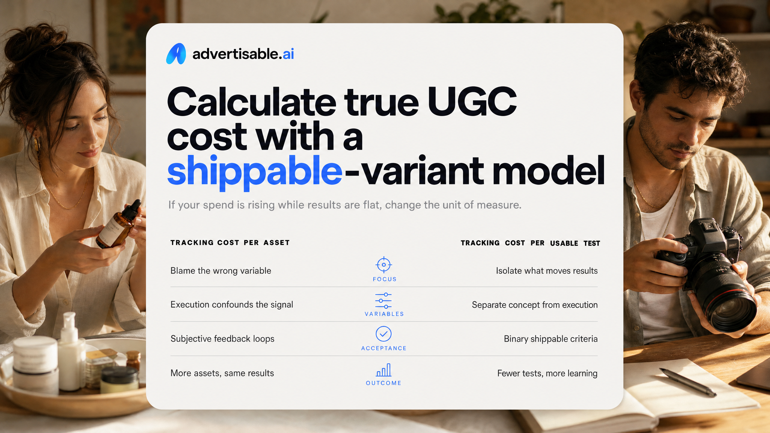 Infographic card comparing 